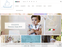 Tablet Screenshot of ninnaohbaby.it
